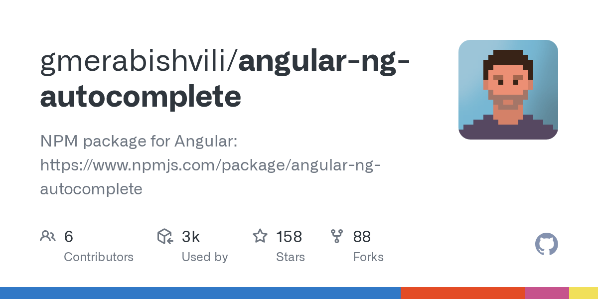GitHub NPM package for Angular
