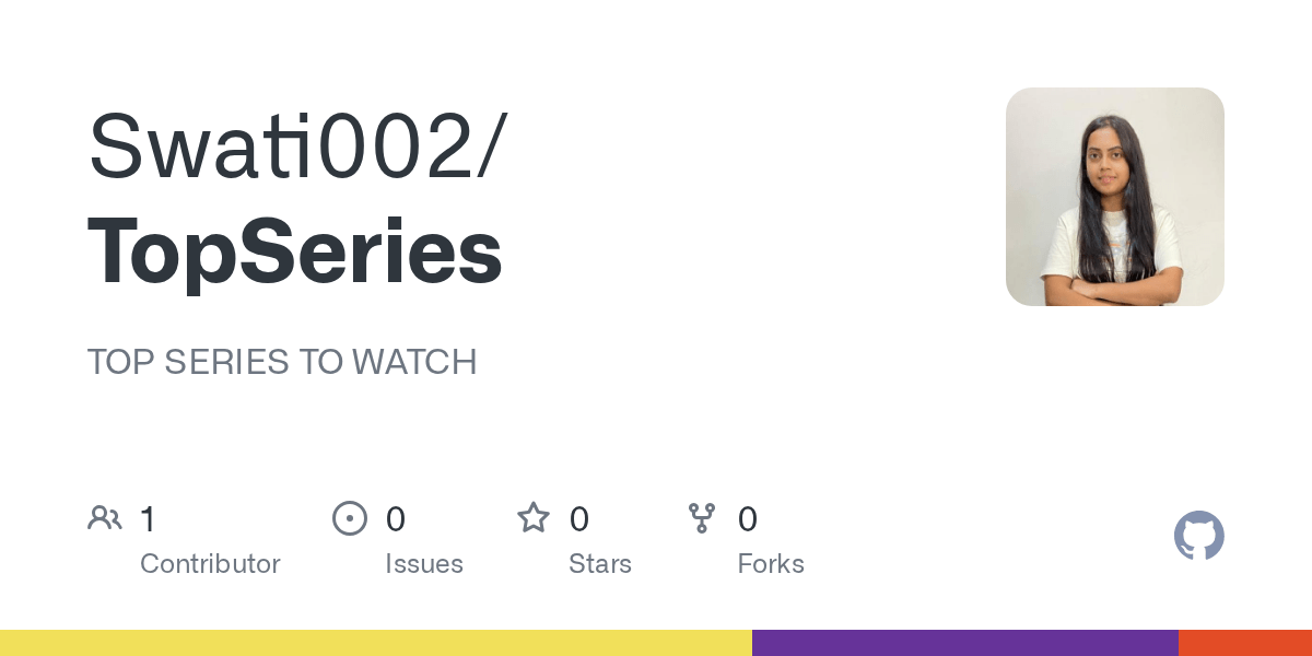 GitHub Swati002/TopSeries TOP SERIES TO WATCH