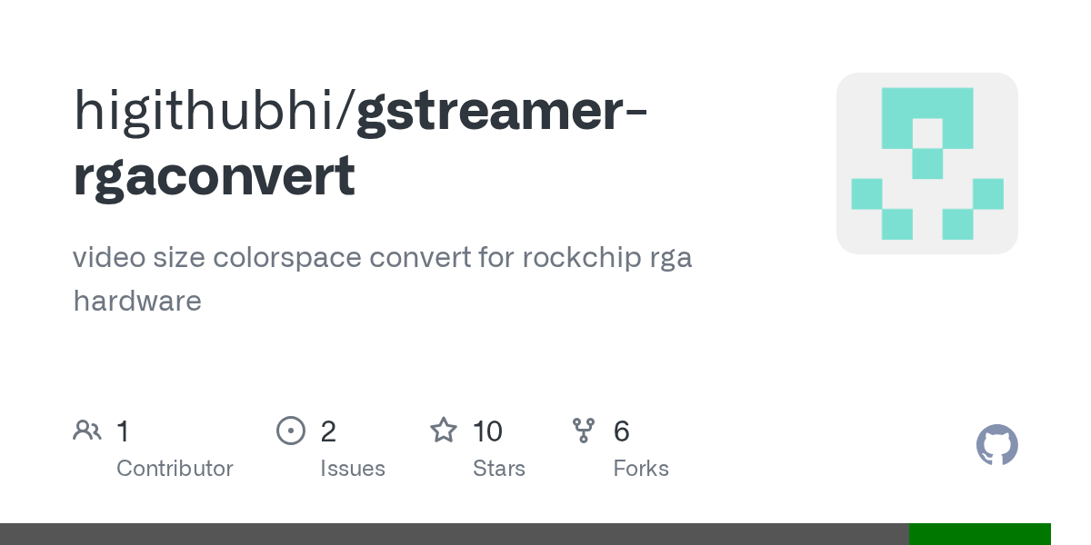 GitHub higithubhi/gstreamerrgaconvert video size colorspace convert