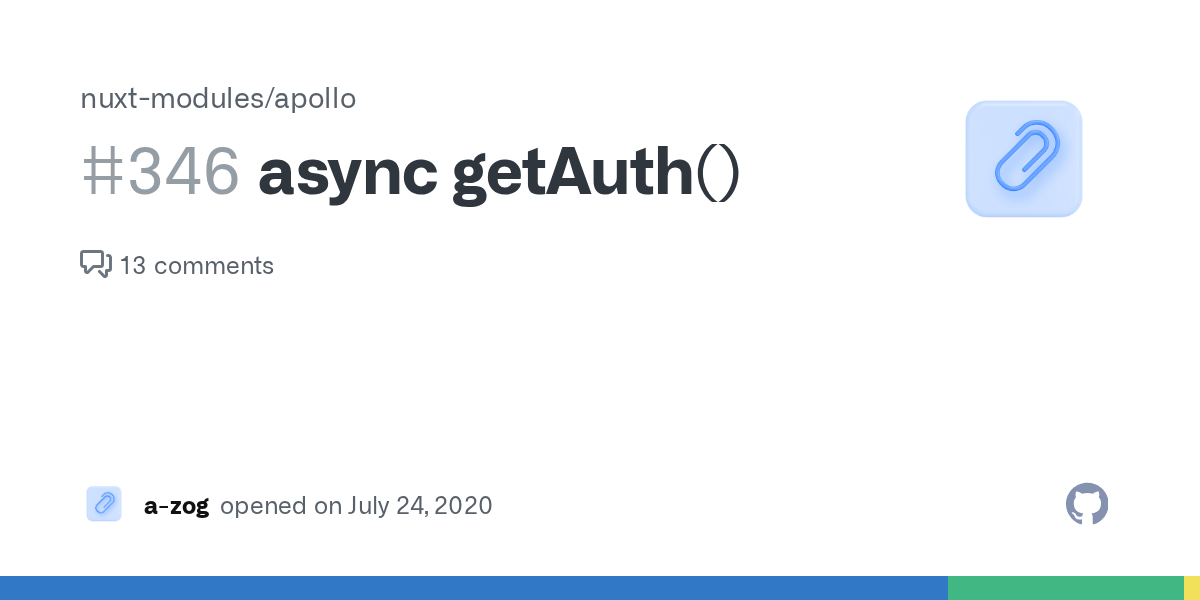 async getAuth() · Issue 346 · nuxtmodules/apollo · GitHub