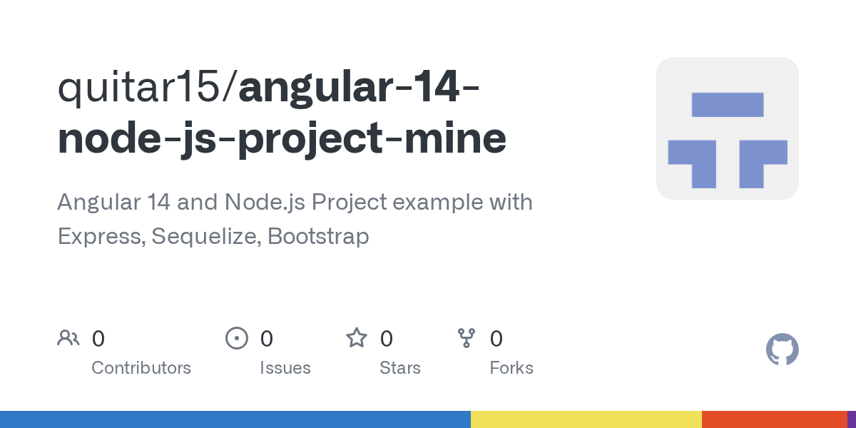 GitHub quitar15/angular14nodejsprojectmine Angular 14 and Node