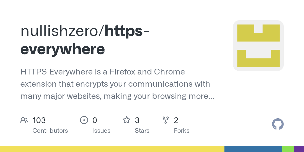 GitHub nullishzero/httpseverywhere HTTPS Everywhere is a Firefox