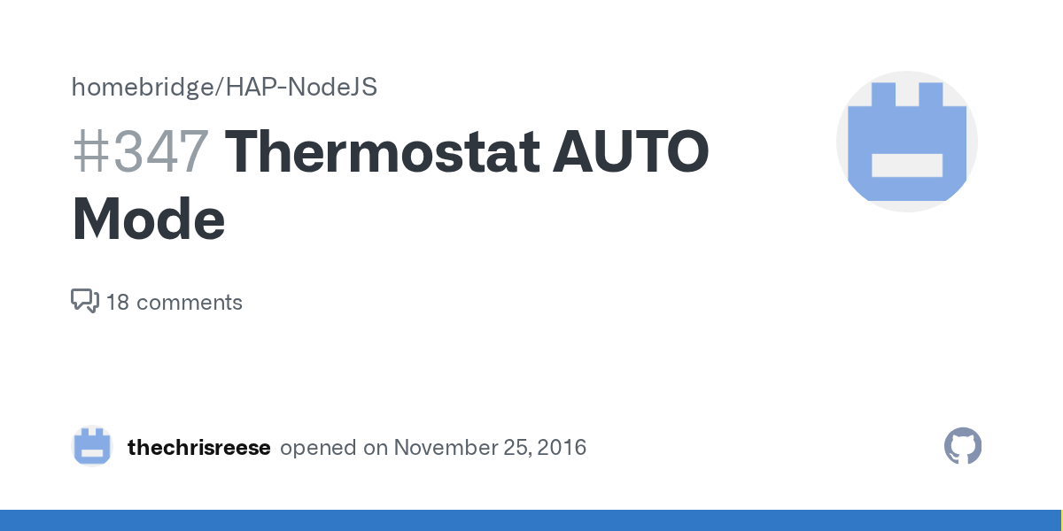 Thermostat AUTO Mode · Issue 347 · homebridge/HAPNodeJS · GitHub