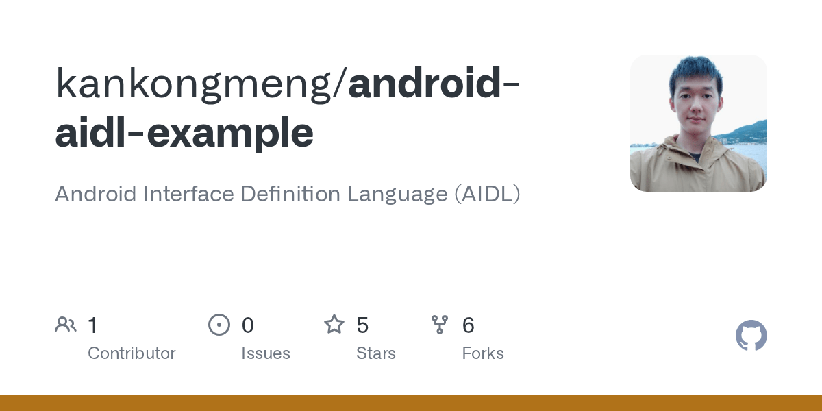 GitHub kankongmeng/androidaidlexample Android Interface Definition