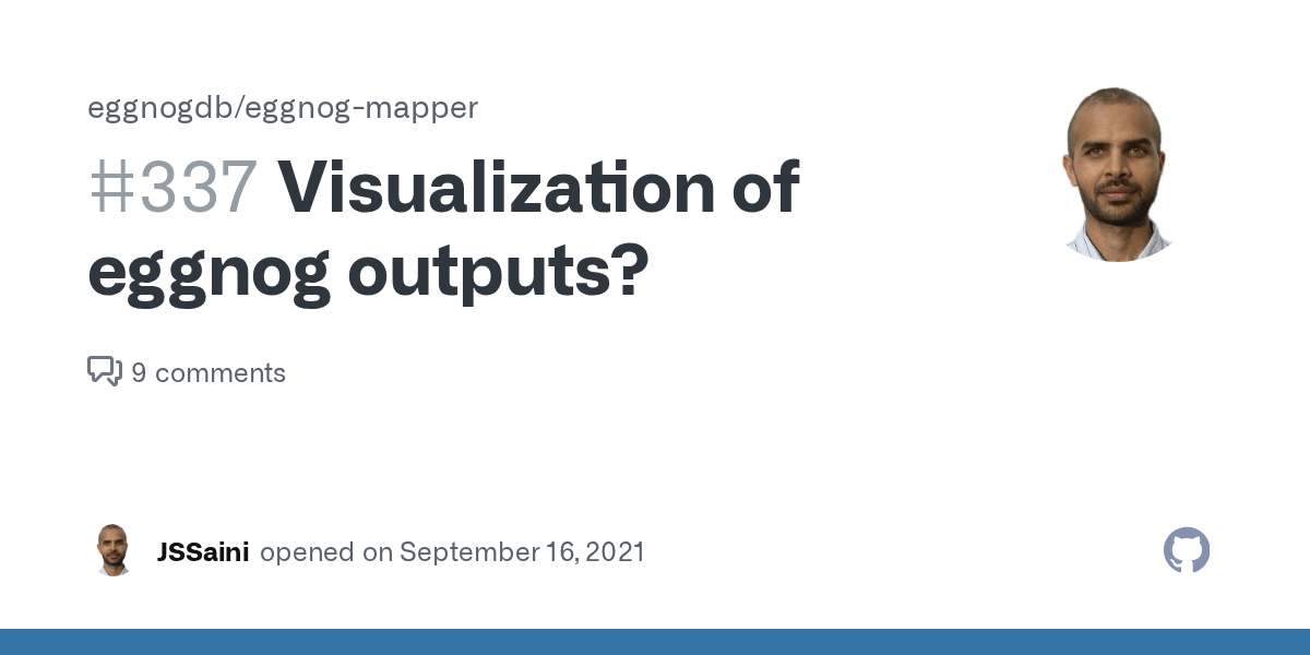 Visualization of eggnog outputs? · Issue 337 · eggnogdb/eggnogmapper