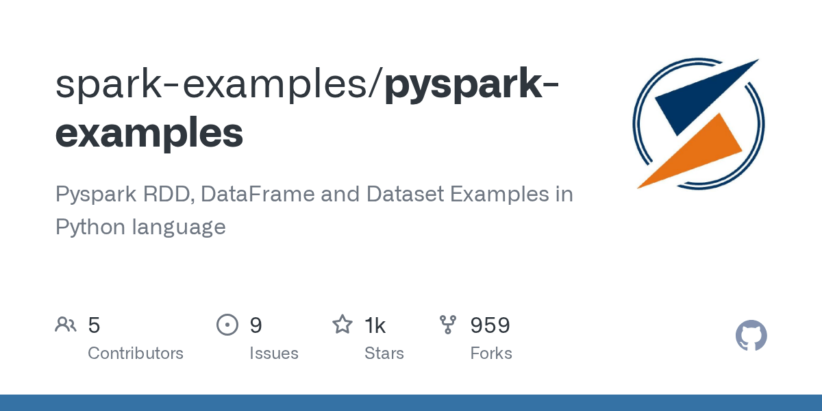 pysparkexamples/pysparkreadcsv.py at master · sparkexamples/pyspark
