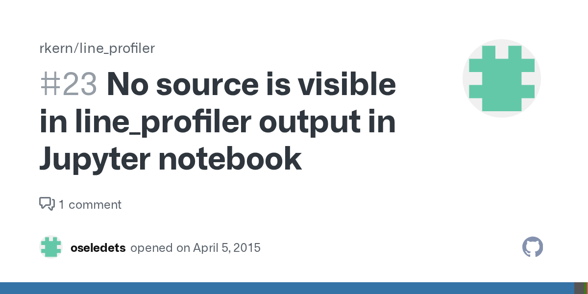 No source is visible in line_profiler output in Jupyter notebook