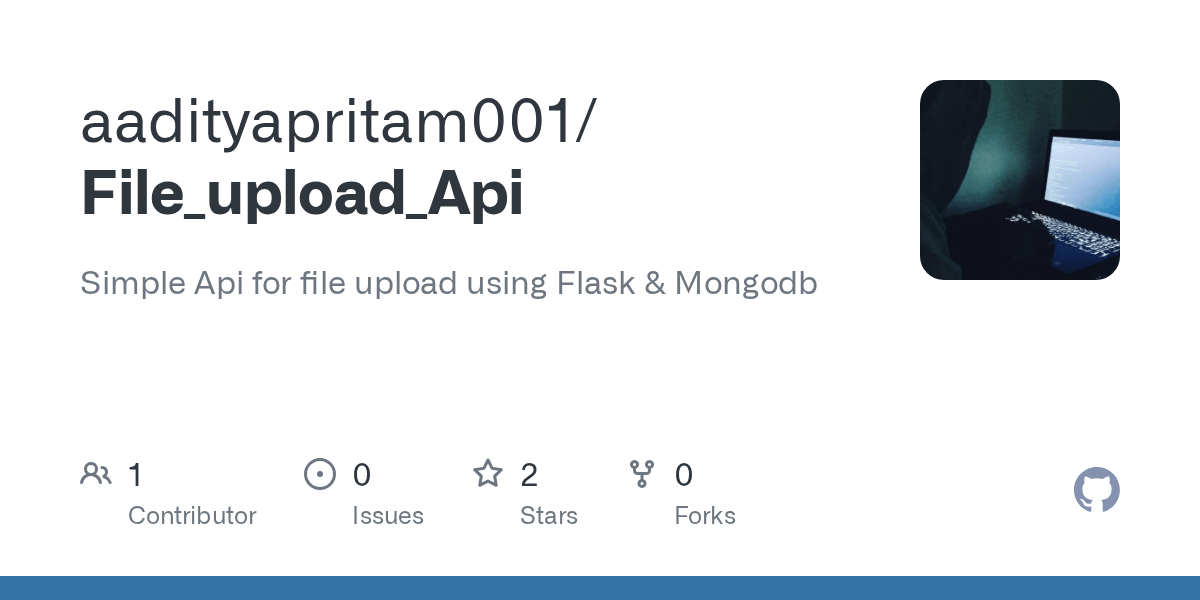 GitHub aadityapritam001/File_upload_Api Simple Api for file upload