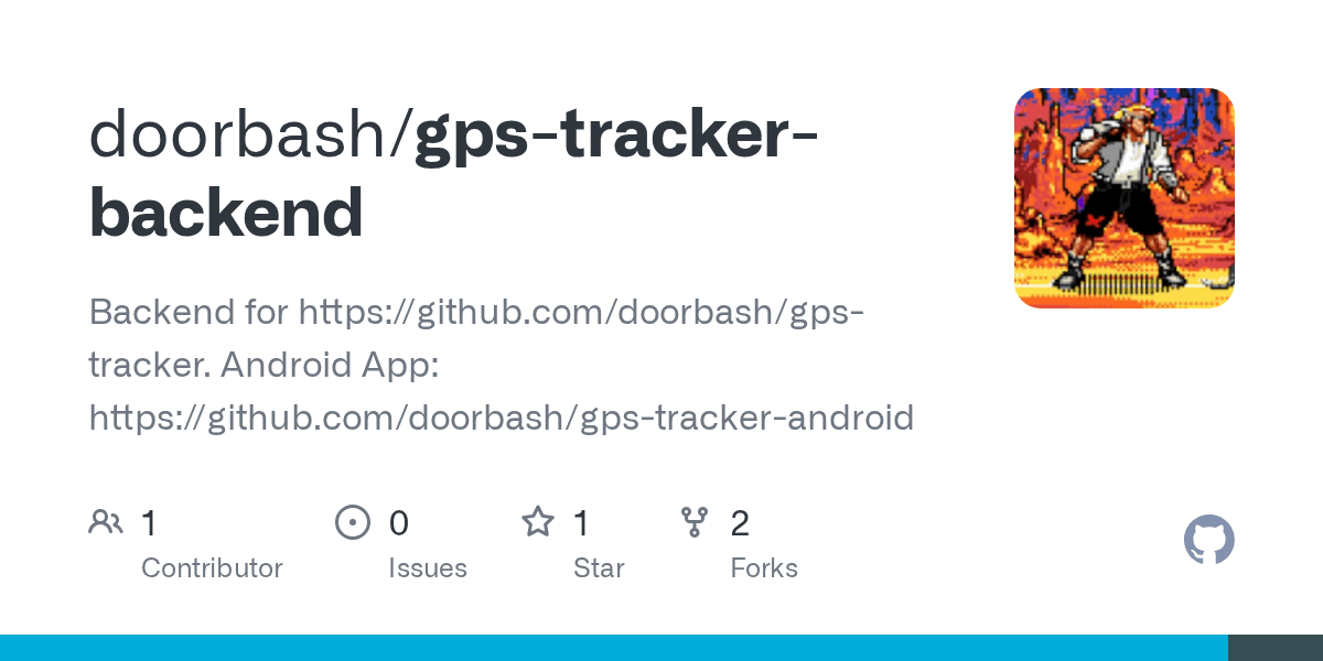 GitHub doorbash/gpstrackerbackend Backend for