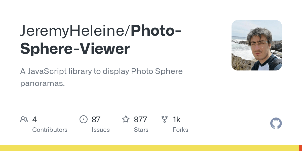 PhotoSphereViewer/example1.html at master · JeremyHeleine/Photo