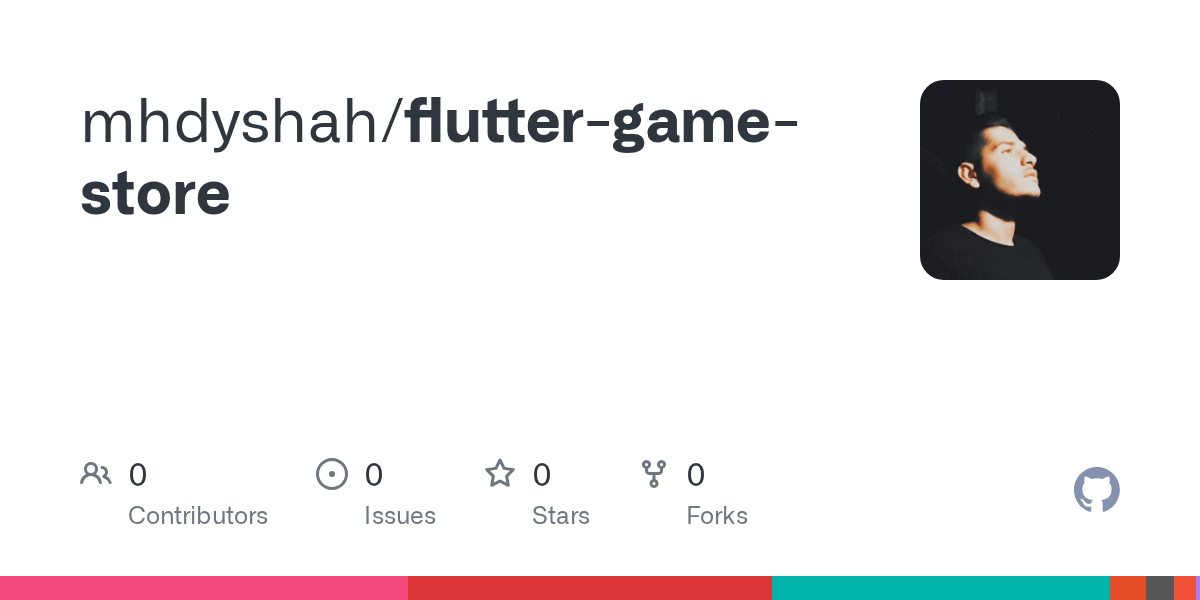 GitHub mhdyshah/fluttergamestore