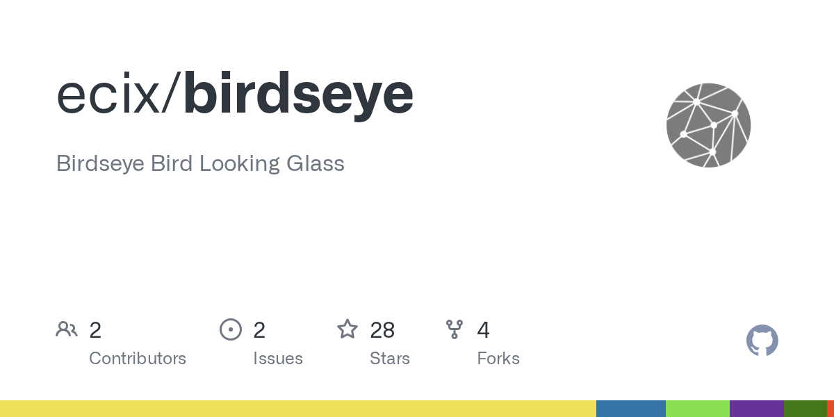 GitHub ecix/birdseye Birdseye Bird Looking Glass
