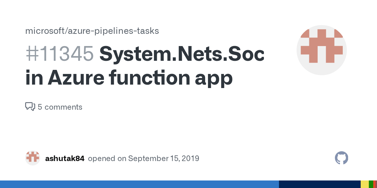 in Azure function app · Issue 11345