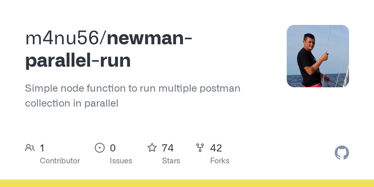 newmanparallelrun/postman_collection.json at master · m4nu56/newman