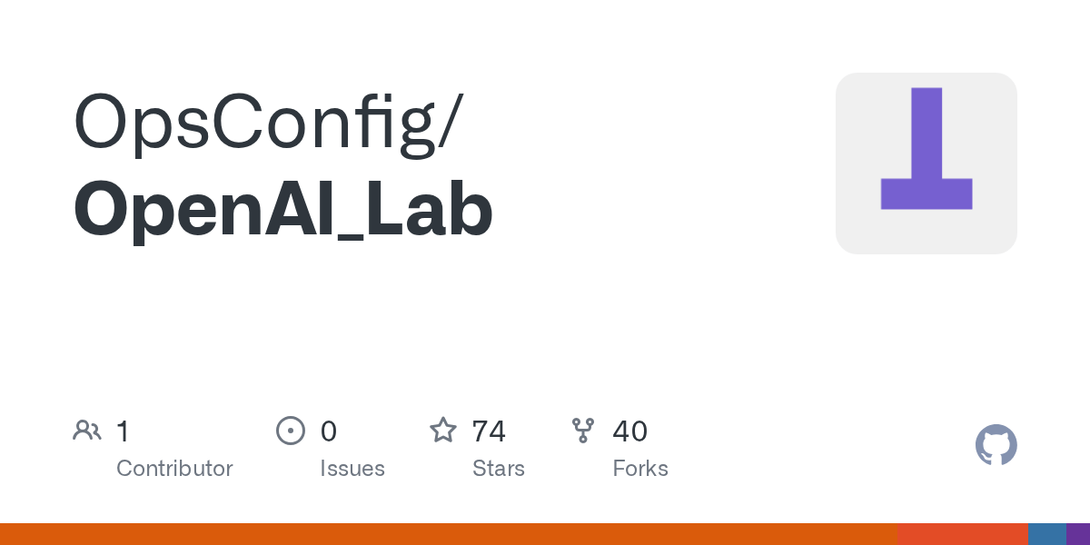 GitHub OpsConfig/OpenAI_Lab