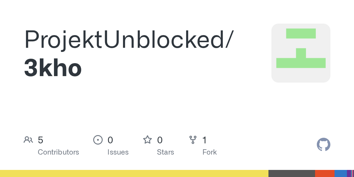 GitHub ProjektUnblocked/3kho