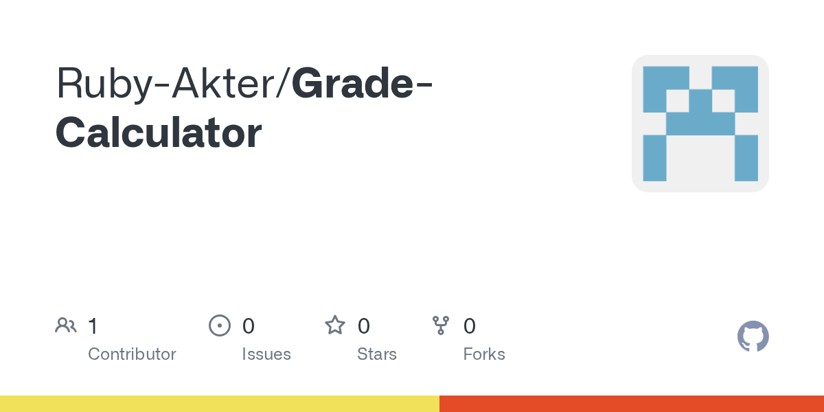 GitHub RubyAkter/GradeCalculator
