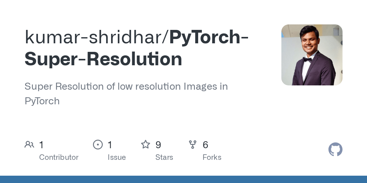 GitHub kumarshridhar/PyTorchSuperResolution Super Resolution of