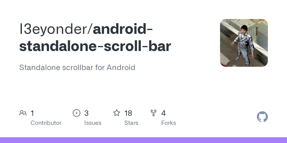 GitHub I3eyonder/androidstandalonescrollbar Standalone scrollbar