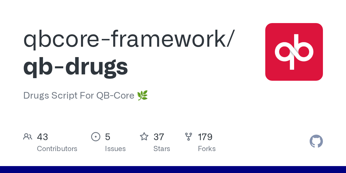 GitHub qbcoreframework/qbdrugs Drugs Script For QBCore herb