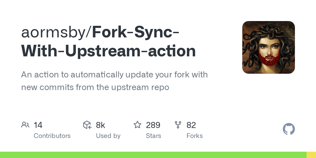 GitHub aormsby/ForkSyncWithUpstreamaction An action to