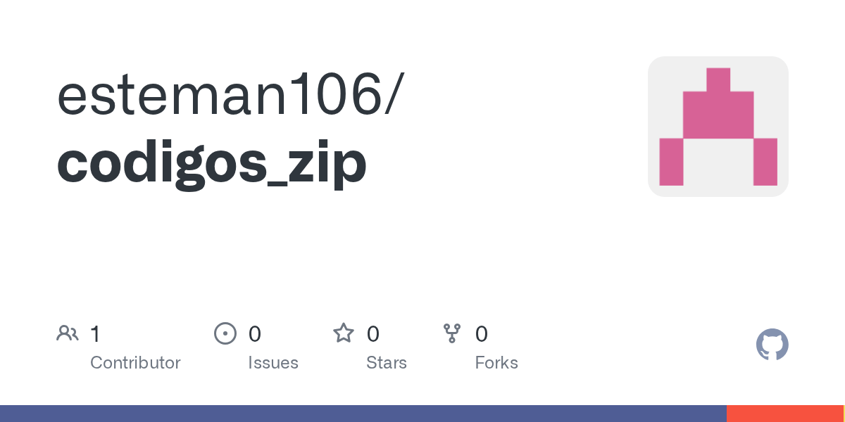 GitHub esteman106/codigos_zip