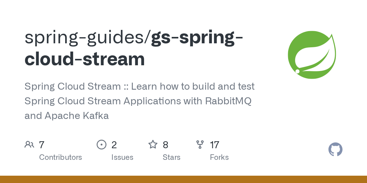 gsspringcloudstream/Jenkinsfile at main · springguides/gsspring