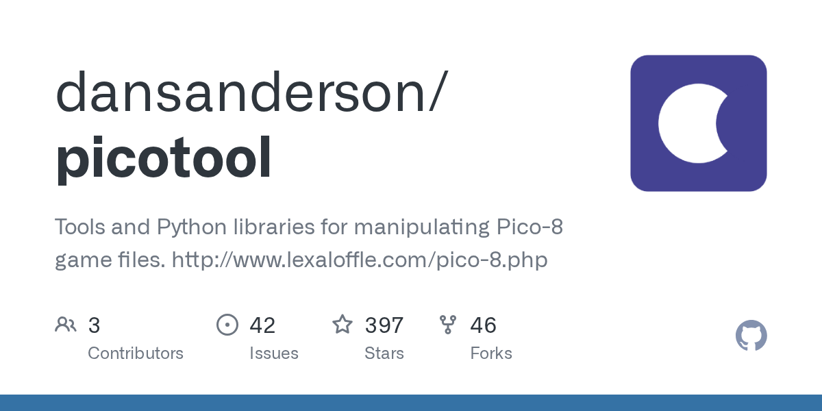 GitHub - dansanderson/picotool: Tools and Python libraries for