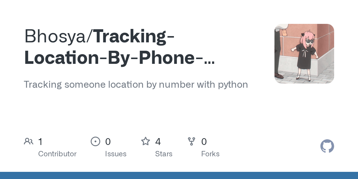 TrackingLocationByPhoneNumber/README.md at main · Bhosya/Tracking