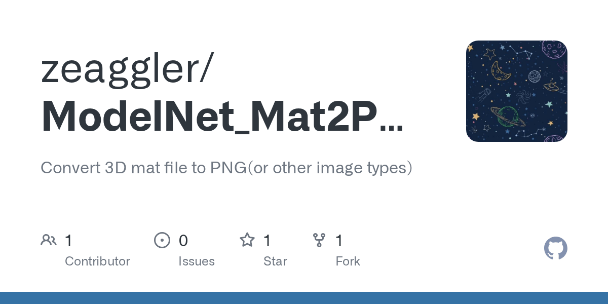 GitHub Convert 3D mat file to PNG(or other