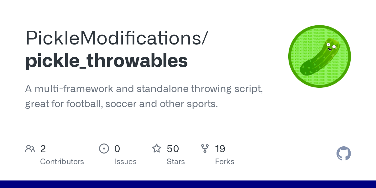 [FREE] Pickle's Throwables / Sports Football, Soccer, Baseball, and