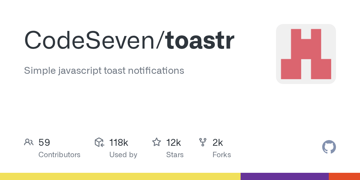 toastr/toastr.min.js.map at master · CodeSeven/toastr · GitHub