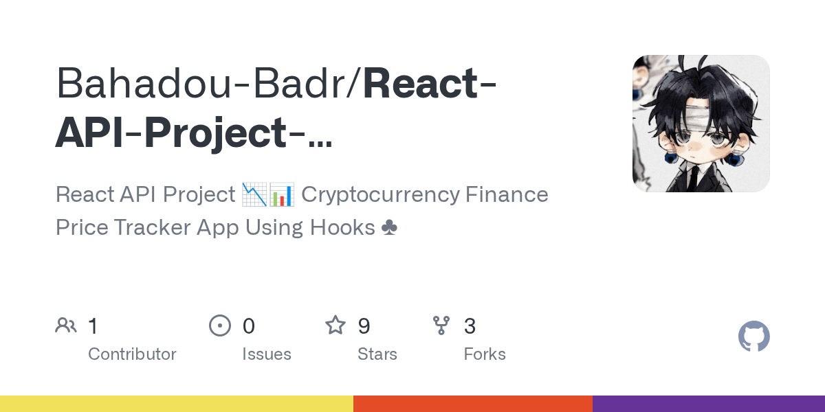 GitHub BahadouBadr/ReactAPIProjectCryptocurrency
