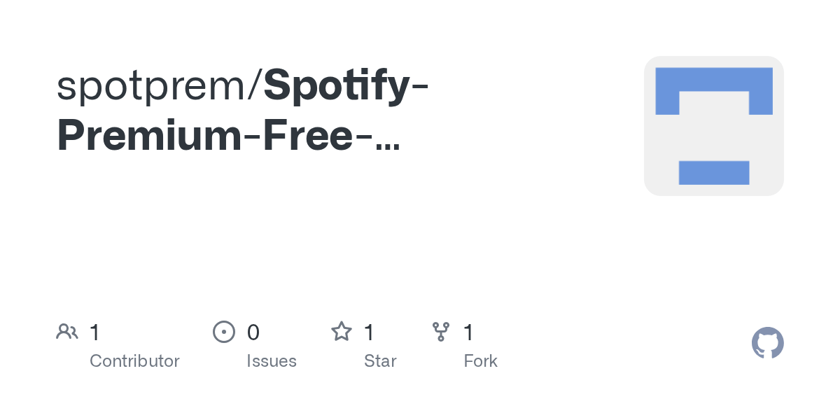 GitHub spotprem/SpotifyPremiumFreeAccountsGenerator