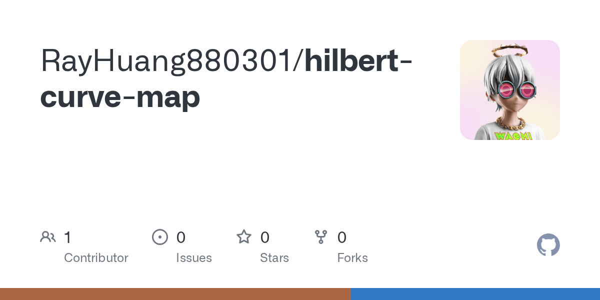 GitHub RayHuang880301/hilbertcurvemap