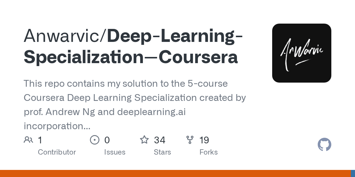 deep-learning-andrew-ng  GitHub Topics  GitHub
