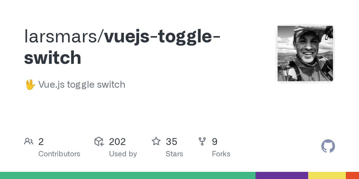 GitHub larsmars/vuejstoggleswitch 🖖 Vue.js toggle switch