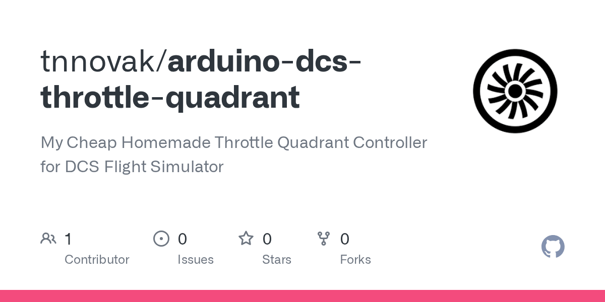 GitHub tnnovak/arduinodcsthrottlequadrant My Cheap Homemade