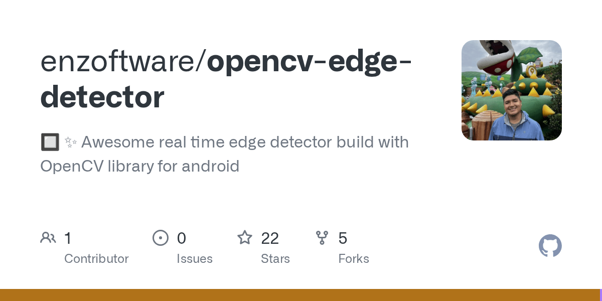 GitHub enzoftware/opencvedgedetector black_square_button Awesome