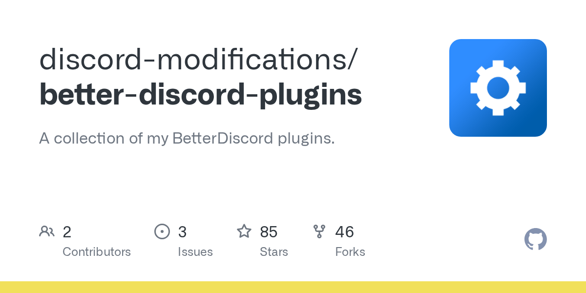 Issues · discordmodifications/betterdiscordplugins · GitHub