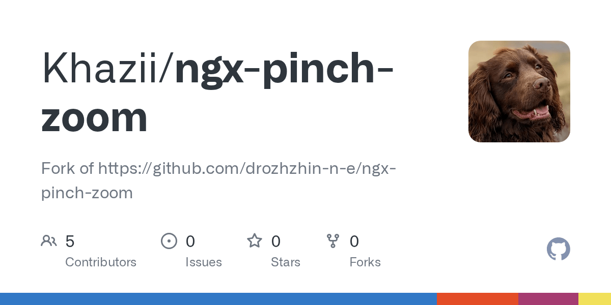 GitHub Khazii/ngxpinchzoom Fork of