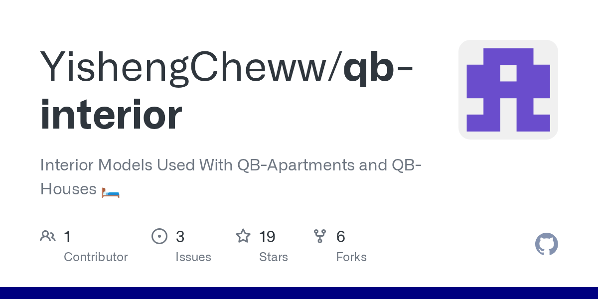 GitHub YishengCheww/qbinterior Interior Models Used With QB