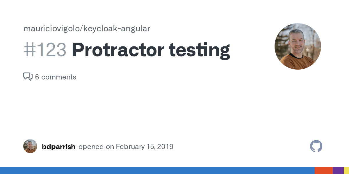 Protractor testing · Issue 123 · mauriciovigolo/keycloakangular · GitHub
