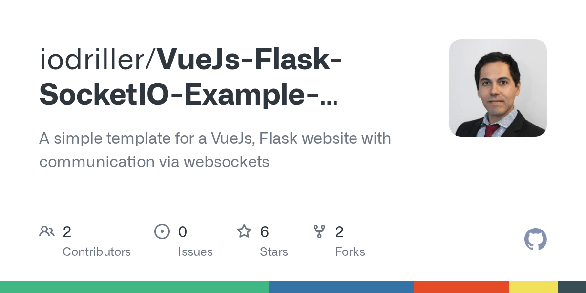 GitHub iodriller/VueJsFlaskSocketIOExampleTemplate A simple