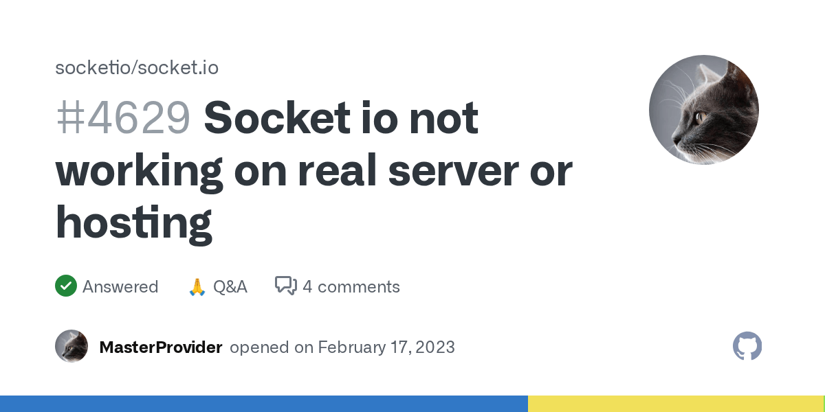 Socket io not working on real server or hosting · socketio socket.io