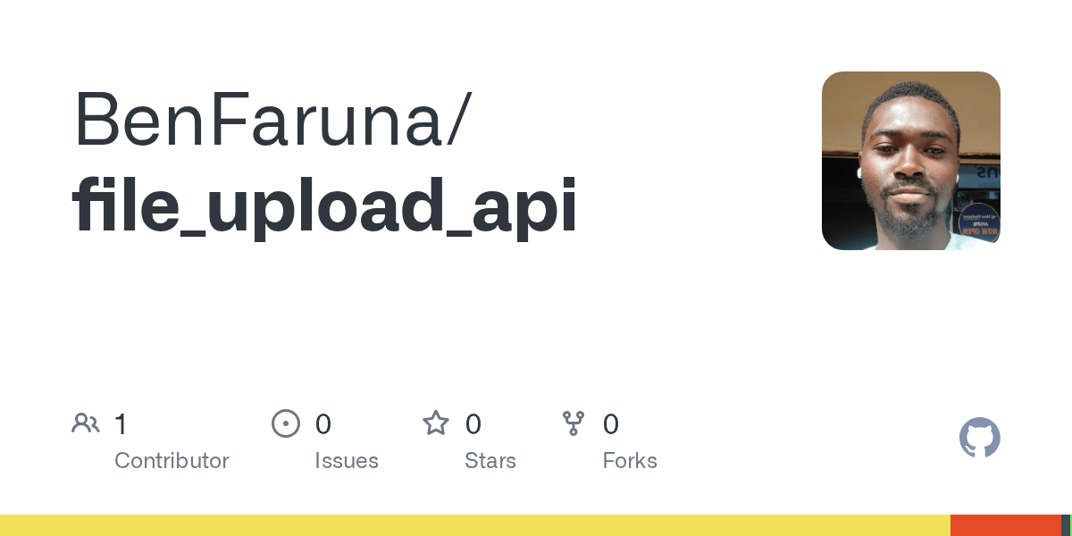 GitHub BenFaruna/file_upload_api