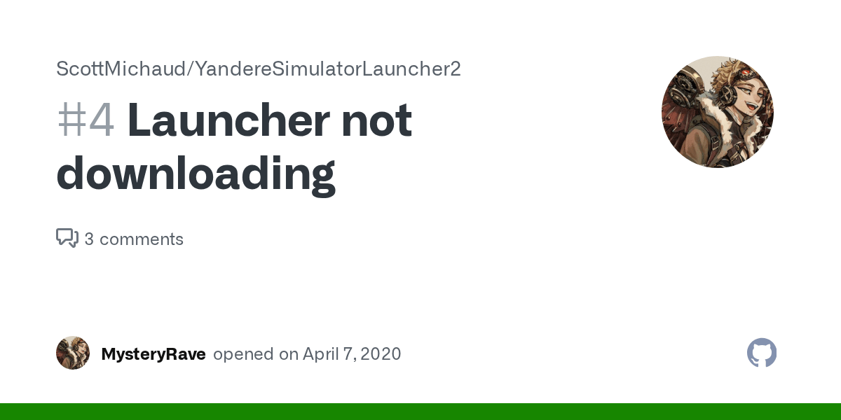 Launcher not downloading · Issue 4 · ScottMichaud