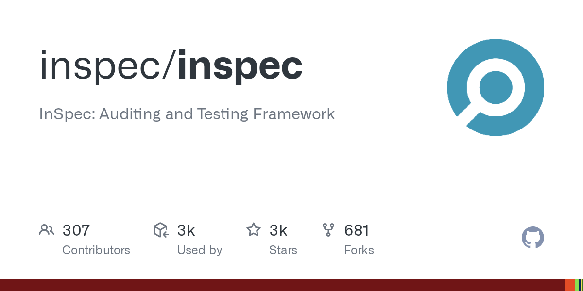 GitHub inspec/inspec InSpec Auditing and Testing Framework