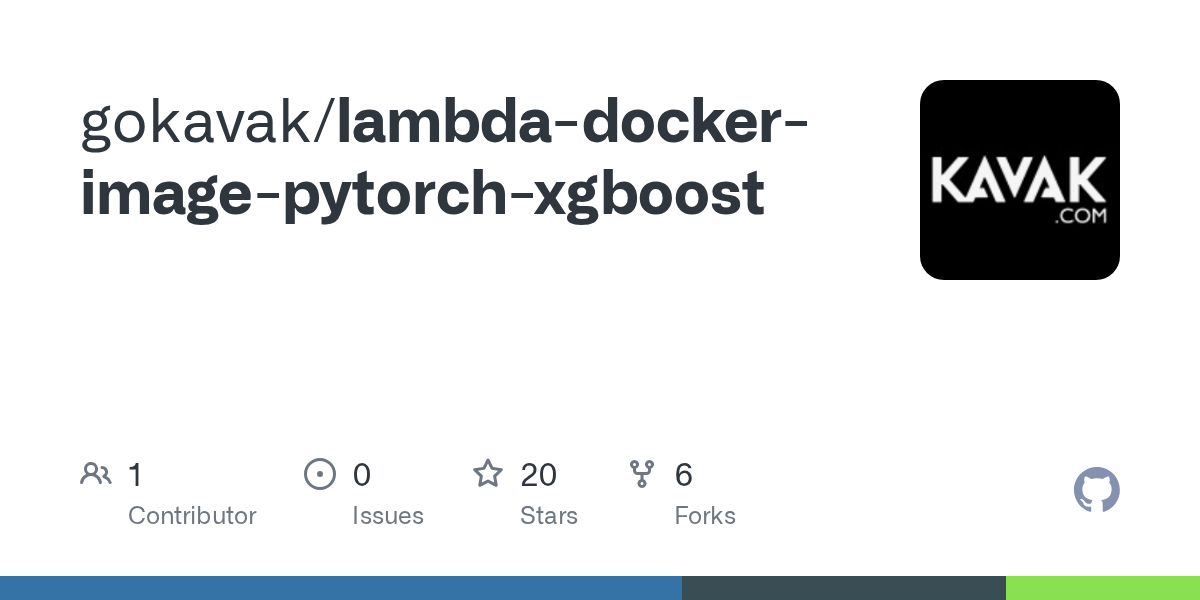 GitHub gokavak/lambdadockerimagepytorchxgboost