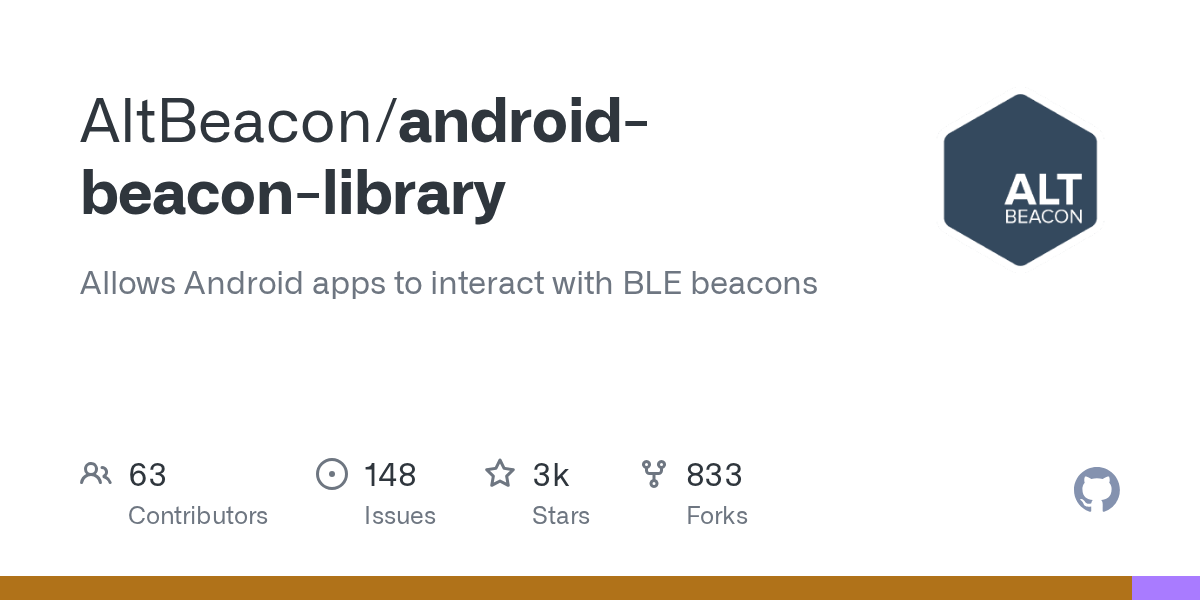 GitHub AltBeacon/androidbeaconlibrary Allows Android